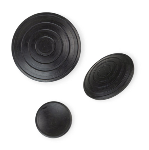 накладка резиновая на лапу подкатного домкрата "шайба" Ø  95мм