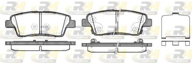 Гальмівні колодки дискові