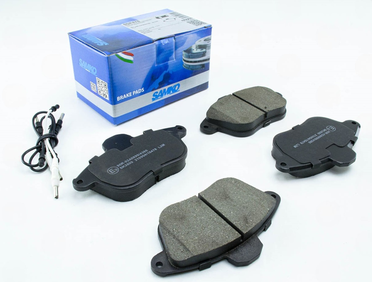 колод.торм. пер. Peugeot 605 89->  (LPR-Samko)