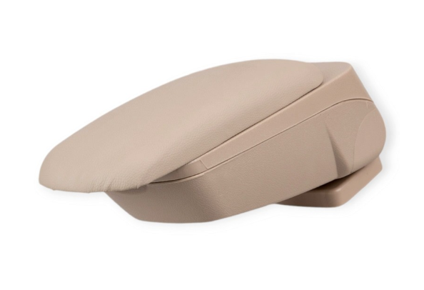 подлокотник - универсальный пластик/кожзам Vitol сдвижной бежевый