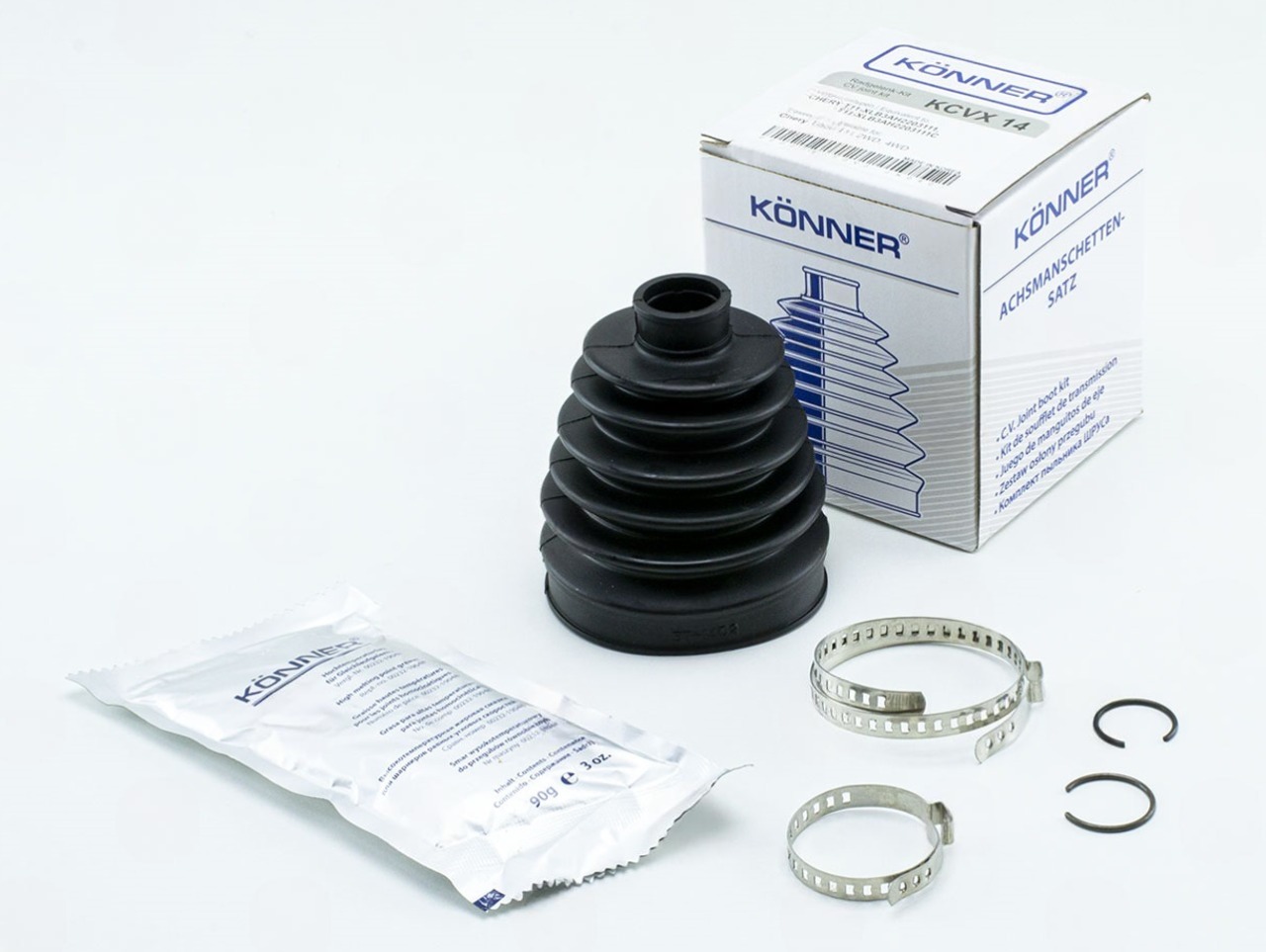 пыльник гранат Chery Tiggo наружный к-т (Könner)