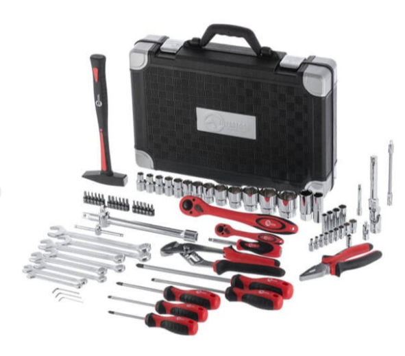 набор инструмента 1/2",1/4"   78 шт  с битами, ключами  Тайвань ET-7078 - зображення 3