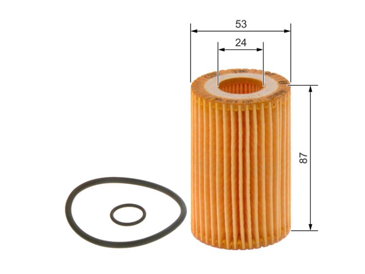 Фільтр масляний 1 457 429 184 - зображення 2