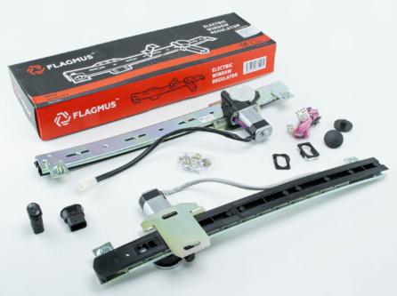 стеклопод.2110 передний электр.реечный (лев+прав) с моторами FLAGMUS