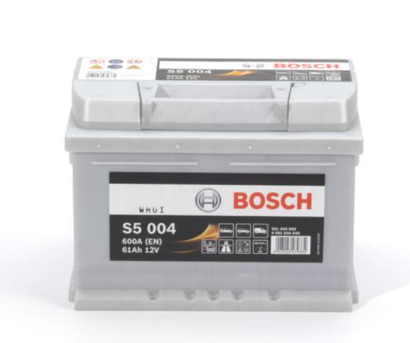 Аккумулятор BOSCH  61Ач 600А S5 (LB2) (0) Евро прав + (H-175mm) (2 года гар)