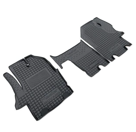 коврики салона Renault Master  II, Opel Movano I 1998-2003 борт 2,5см, с перемычкой