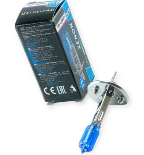 лампа  H1 12V 55 W Tes-Lamps Xenon