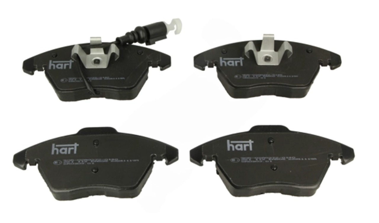 колод.торм. пер. VW Golf IV, Skoda Oktavia 1.6, FABIA I (1999-2008) без датч.  (HART)