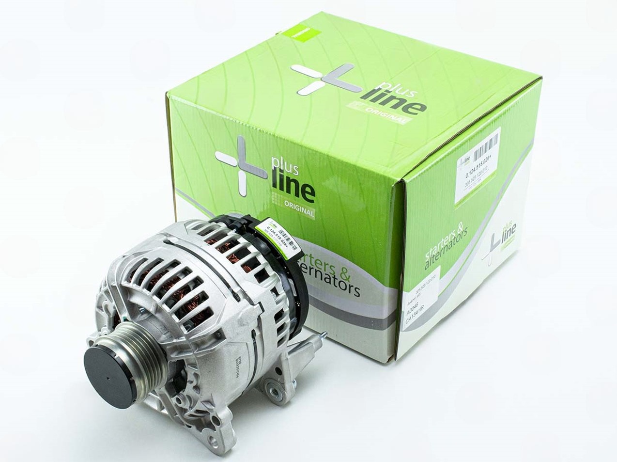 Генератор Audi A4, Skoda Fabia, Octavia,Superb, VW Golf, Passat 1.9TDI 96-> (12V/120A)  (Plus Line)