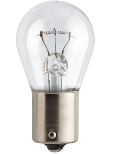 лампа A 12V P21W BA15s PHILIPS VisionPlus+60% (пара) 12498VPB2 - зображення 2