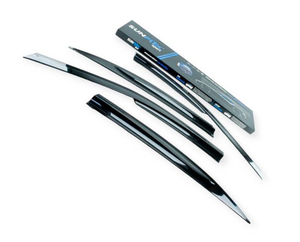 ветровик Mercedes E-klasse W-211 сед 2002-2009 (скотч) Sunplex