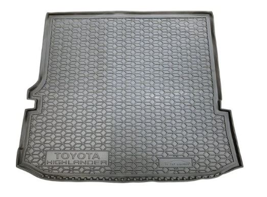 коврик багажника Toyota Highlander 2020-> № I (7 мест) без ушей