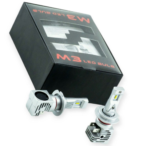 лампа LED H7 12V-24V M3 6500K 27W радиатор +вентилятор