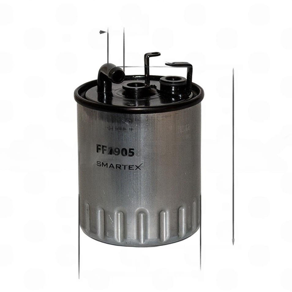 фильтр топливный MB Sprinter I CDI (00-06), Vito I CDI (99-03) OM 611,612  (SMARTEX)