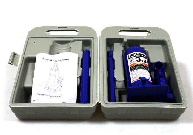 домкрат гидравл.  3Т  180-340мм  (футляр) Lavita