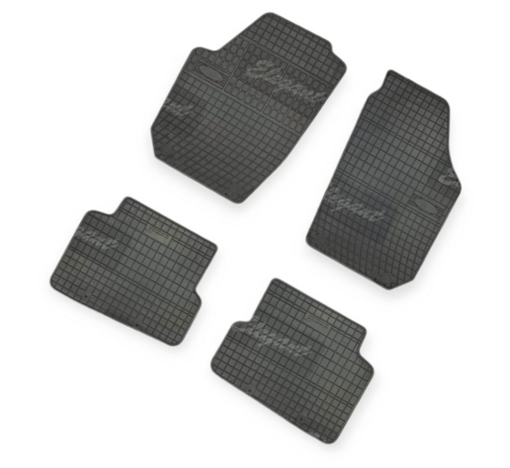 коврики салона Skoda Fabia II 2007-2014  борт 1см, евроклетка