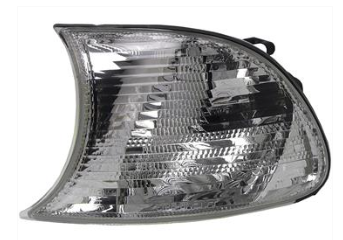 пок.поворот. лів.білий (- патрон.) COUPE/CABRIO [-09/01]