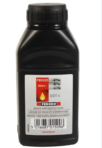 Гальмівна рідина FERODO FLUID 230 DOT 4 / 0,25 л. /