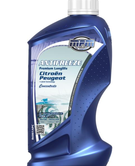 Антифриз MPMOIL Premium Longlife Citroen-Peugeot / концентр. / темно-синій / 1л. / PSA B71 5110 /