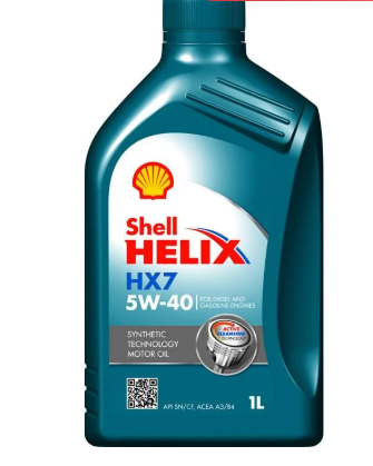 масло Shell 5W-40 Helix HX7 (1л)