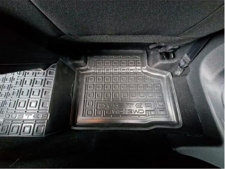 коврики салона Renault Duster 2025-> 2WD борт 2,5см, с перемычкой  "под заказ" 12178 - зображення 6