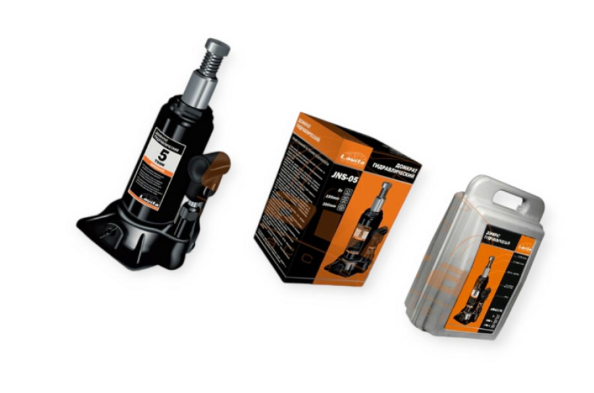 домкрат гидравл.  5Т  195-380мм  (коробка) Lavita