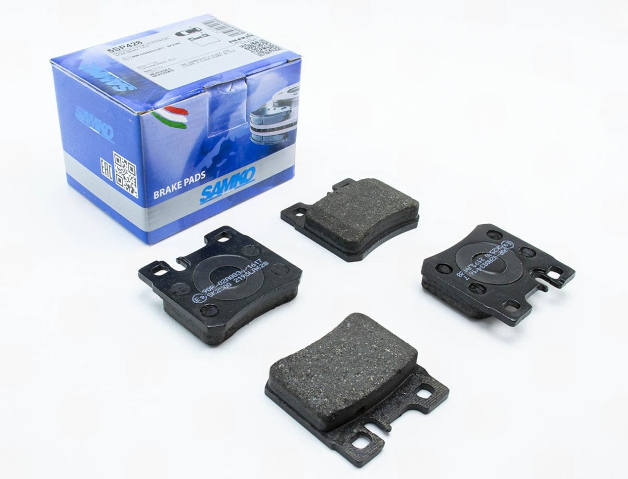 колод.торм. зад. MB E-Class (W124), 190 (W201) (толщ. 15мм, подг. под датчик)  (LPR-Samko)