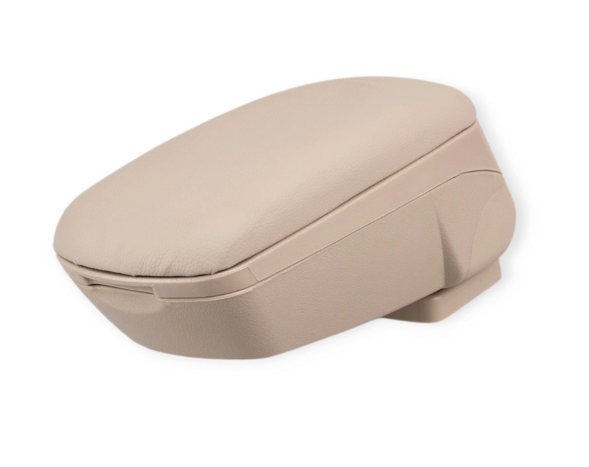 подлокотник - универсальный пластик/кожзам Vitol сдвижной бежевый HJ48018 - зображення 2
