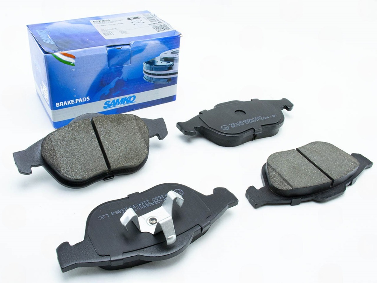 колод.торм. пер. Renault Espace IV, Grand Scenic II  (LPR-Samko)