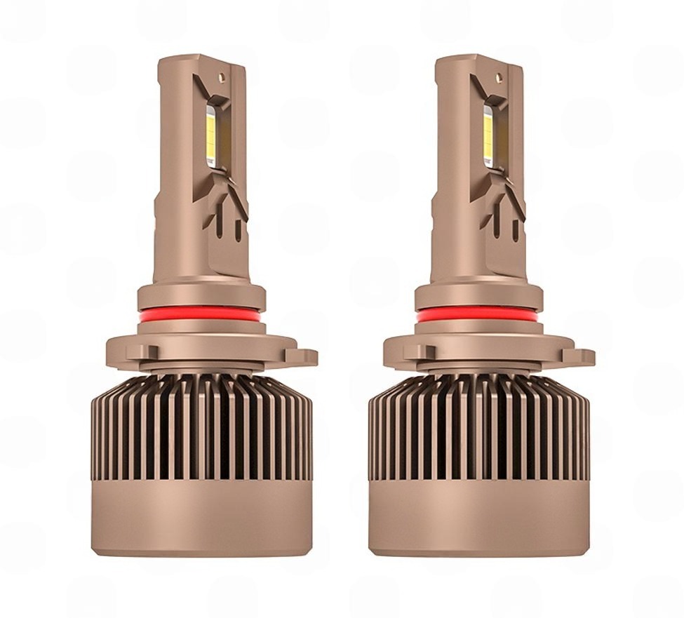 лампа LED HB3 12V-24V 110W EUROTUN Z7 18000L 6500К CAN BUS радиатор с вентилят.