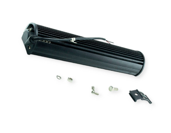 фара дополнительная LED  прямоуг. 360х73х65 (Д/В/Ш) 90W комбинированный CREE C-90W/S+F - зображення 2