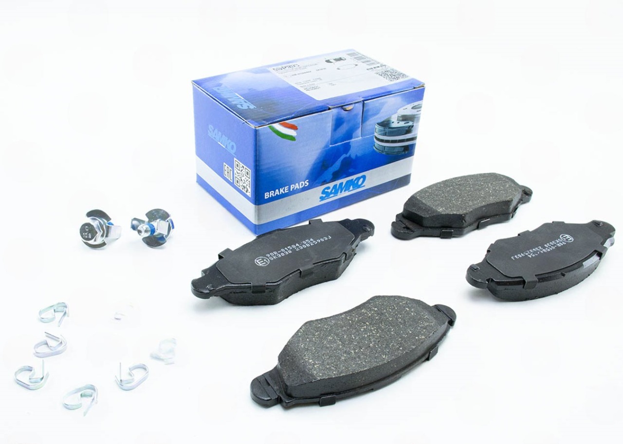 колод.торм. пер. Peugeot 206, 306 98->  (LPR-Samko)