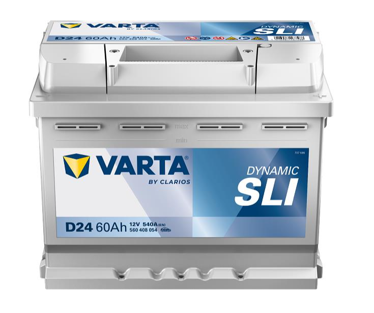 Аккумулятор - ERA SLI , 60Ah , EN  540 , 242x175x190 (ДхШхВ) , правий "+" , 6СТ-60 АзЕ