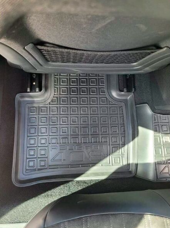 коврики салона Peugeot 408 2022-> MOD борт 2,5см, с перемычкой 12013 - зображення 2