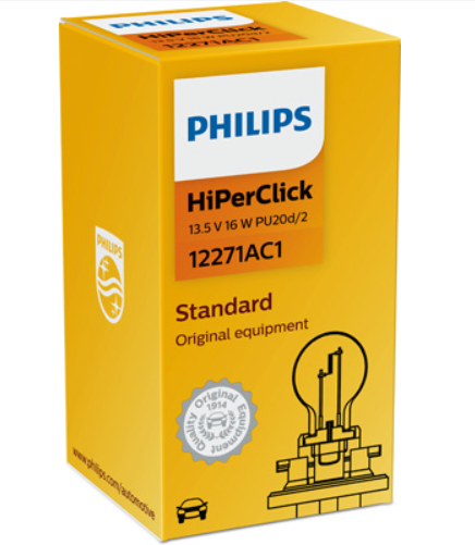 лампа A 13.5V PCY16W PU20d/2 PHILIPS
