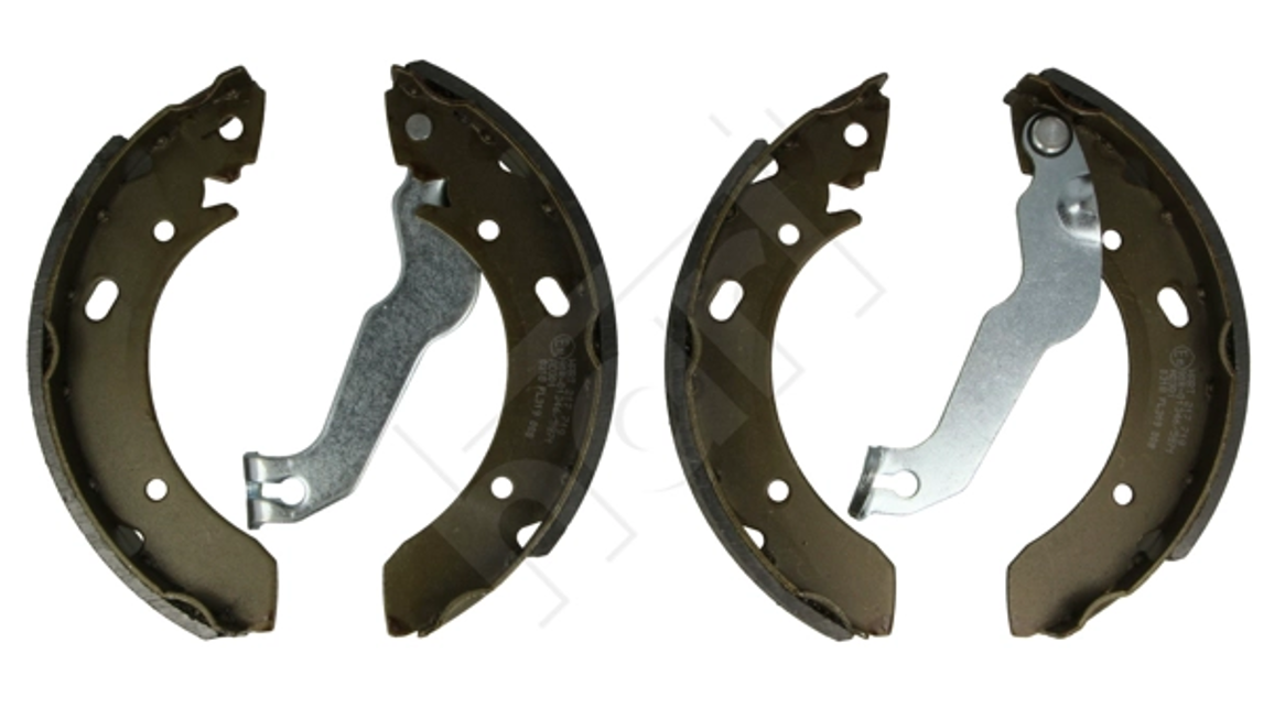 колодки барабанные Hyundai Elantra, Matrix, Trajet 90-> (d203x39)  (HART)