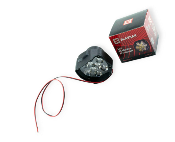 фара дополнительная LED  овал  80х68 (Дм/Ш) CREE + линза L5 15W