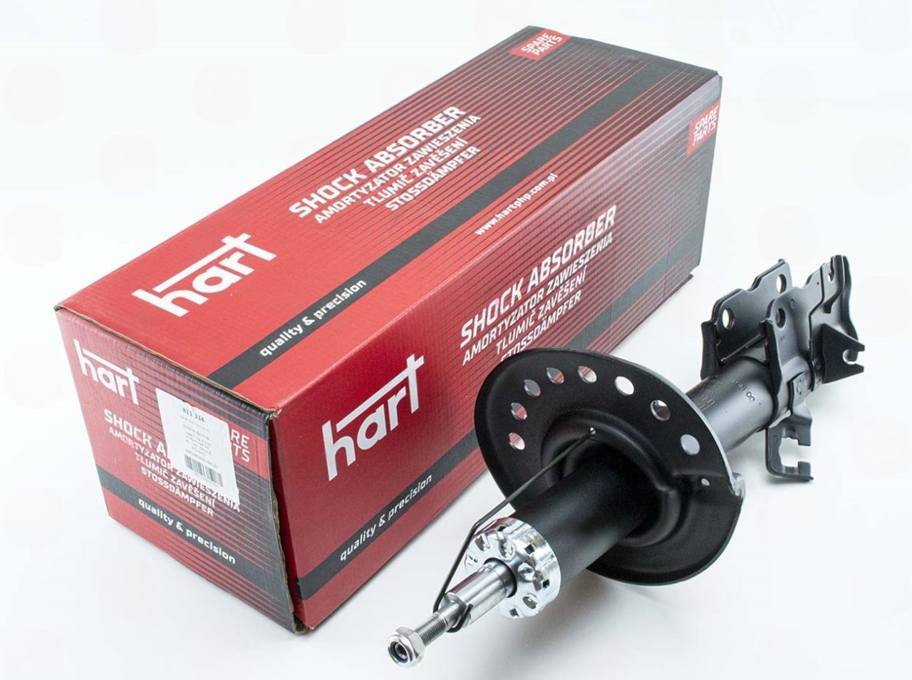 амортизатор пер. Nissan X-Trail T31, Renault Koleos I левый L  (HART)