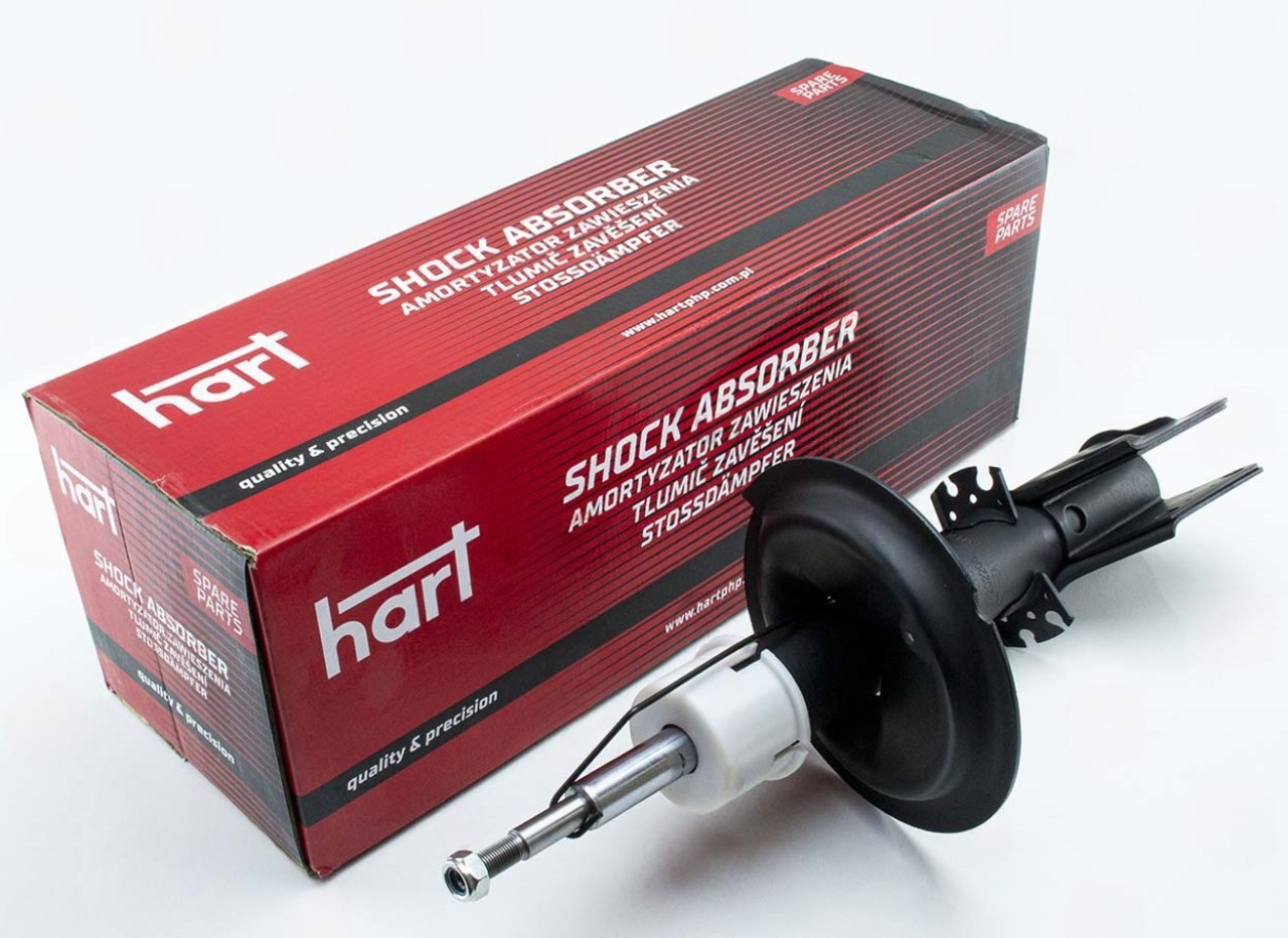 амортизатор пер. Fiat Doblo 1.6,1.9JTD (01-05)  (HART)