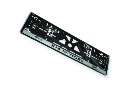 рамка под номер книжка  "KIA"