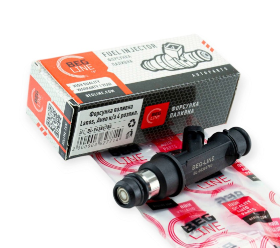 форсунка Lanos,Aveo н\о тонкая 4 распылителя (BEG-LINE) BL-96386780 - зображення 3