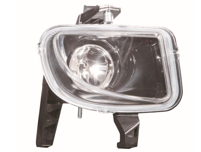 Фара противотум. прав H1 с черной рамкой [DEPO]