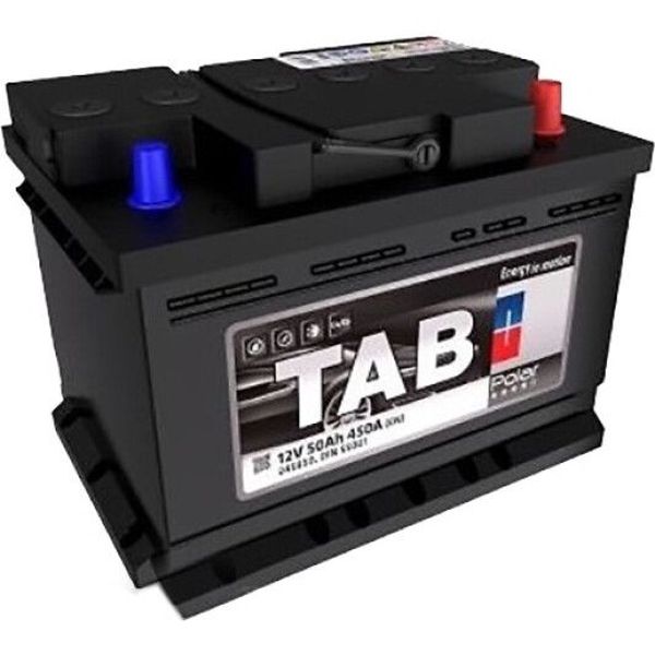 АКБ TAB POLAR, R"+" 50Ah, En450 (242 x 175 x 175) правый "+", днищевая планка:b13