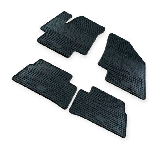 коврики салона Hyundai Accent III, Kia Rio II 2005-2010  борт 1см, евроклетка