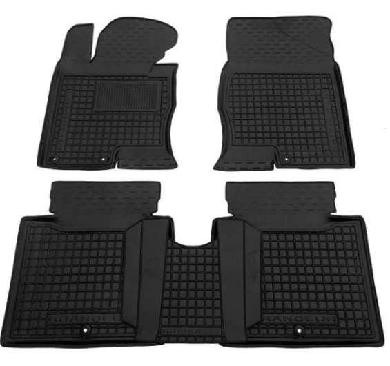 коврики салона Hyundai Grandeur 2011-2017 борт 2,5см, с перемычкой