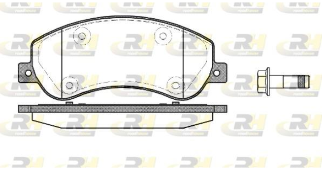 Гальмівні колодки дискові