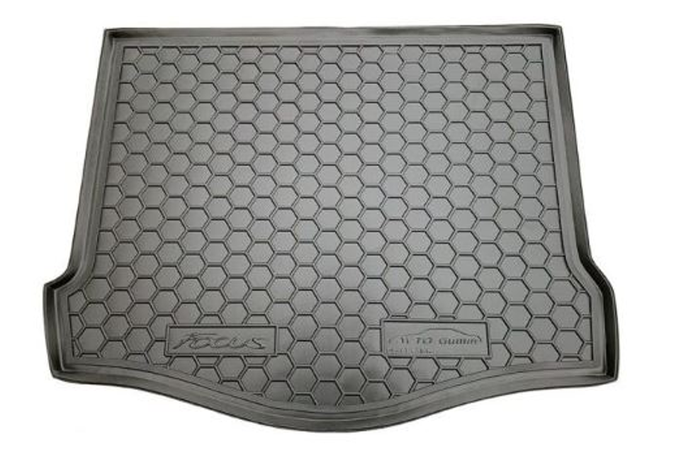 коврик багажника Ford Focus 2011-2018 хетчбэк, с докаткой