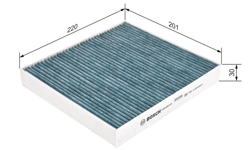 Фільтр, повітря у внутрішній простір