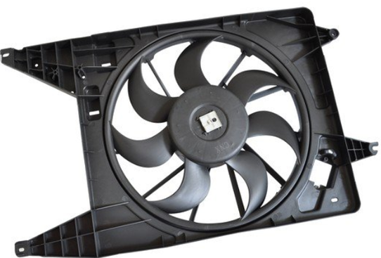 вентилятор радиат.электрич. Logan 08-->/Duster с конд. голый (EuroEx) EX-RF50562AC