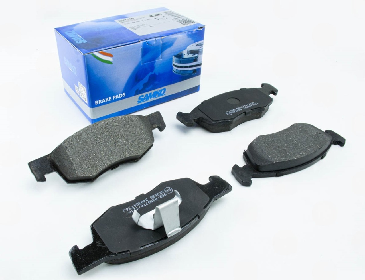 колод.торм. пер. Fiat Doblo 01-> сист.ATE  (LPR-Samko)